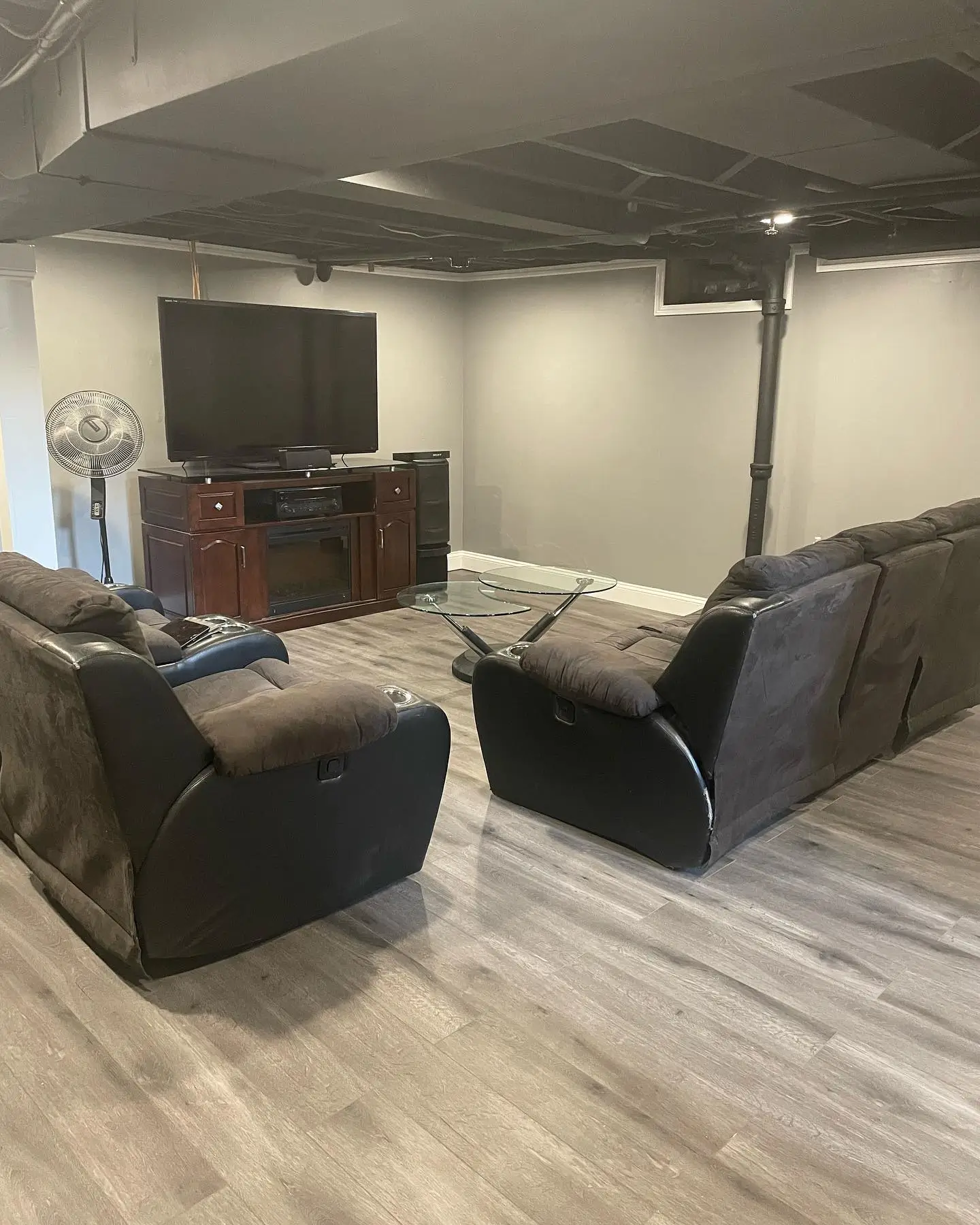 Basement finishing by KC Does It